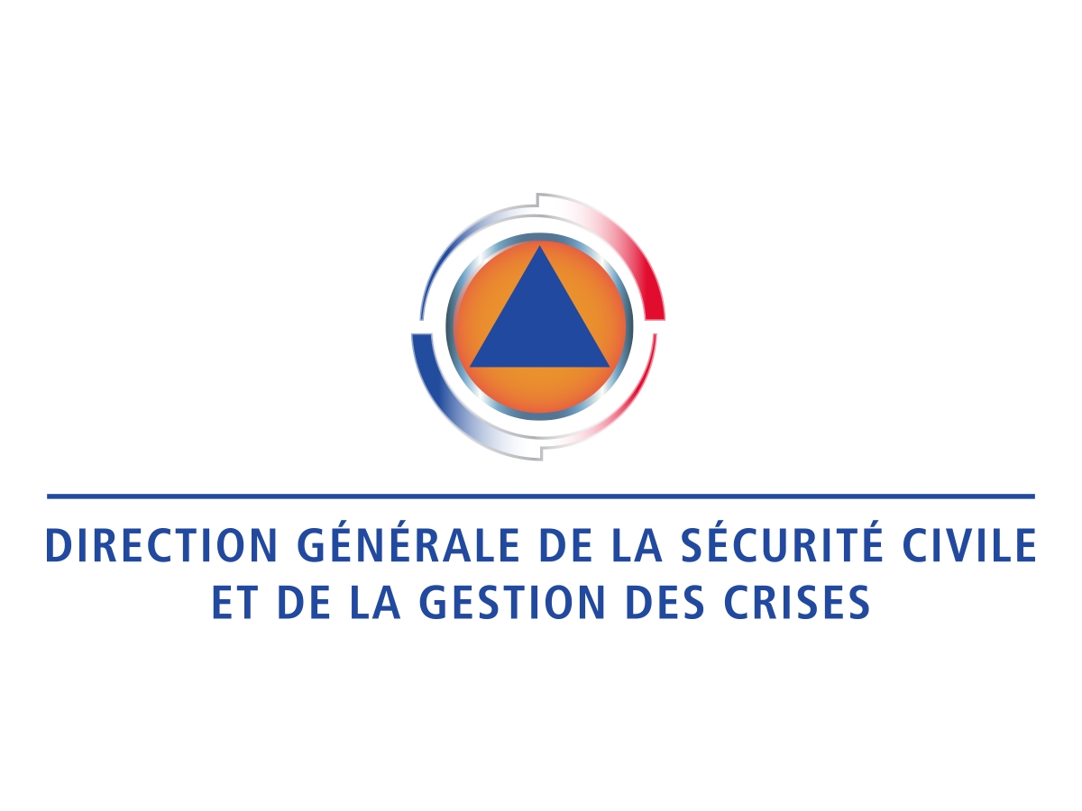 Logo Sécurité civile gestion crises. Portfolio de Bruno Lemaistre, graphiste freelance à Paris